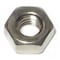 Midwest Fastener Hex Nut, 1/4"-20, 18-8 Stainless Steel, Not Graded, 100 PK 05270 - alternate 1